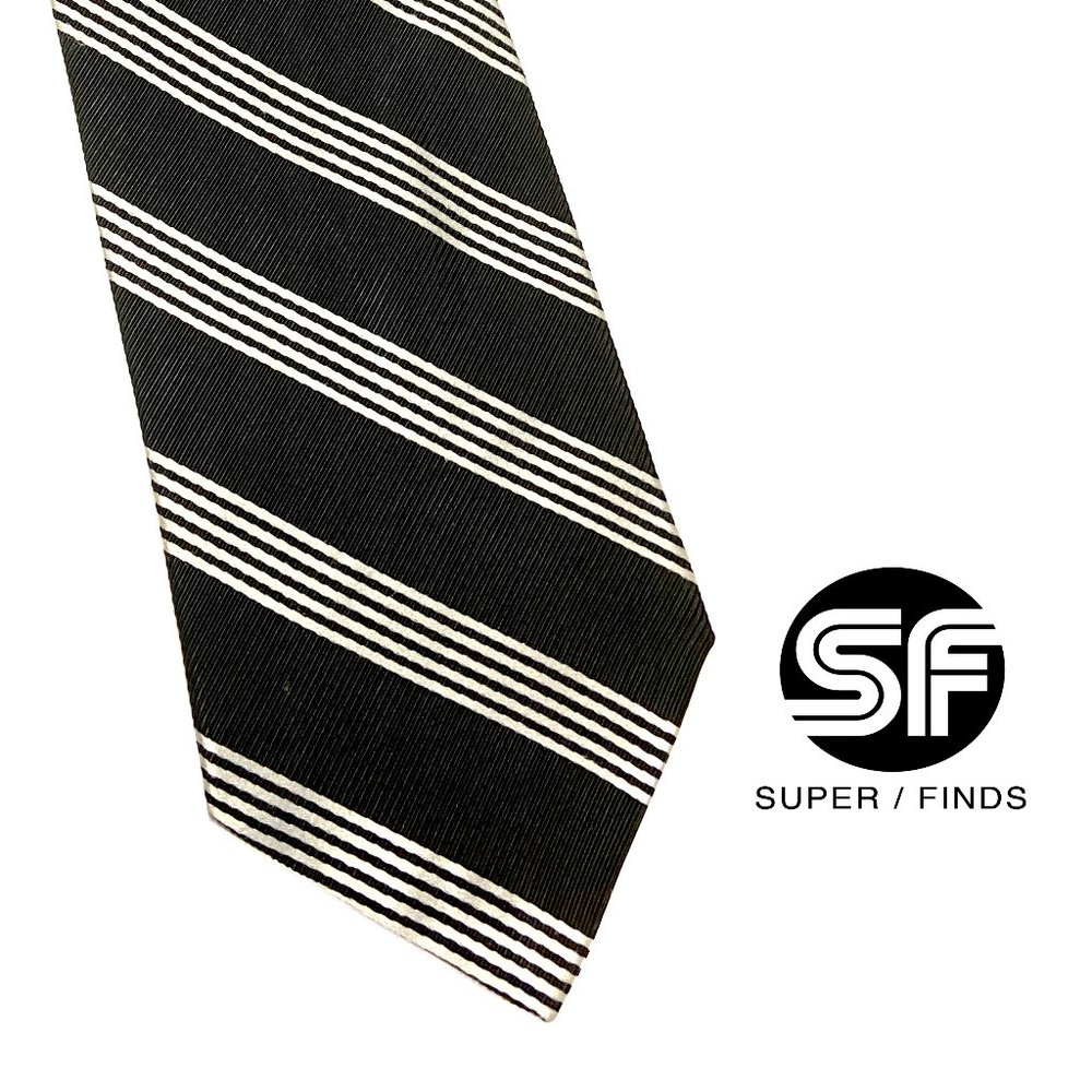 Brooks Brother Black and Off White